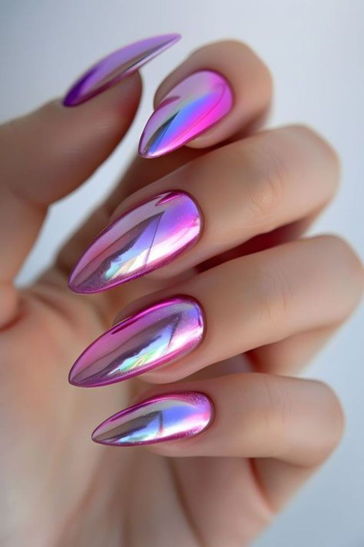 Manicura aurora nails