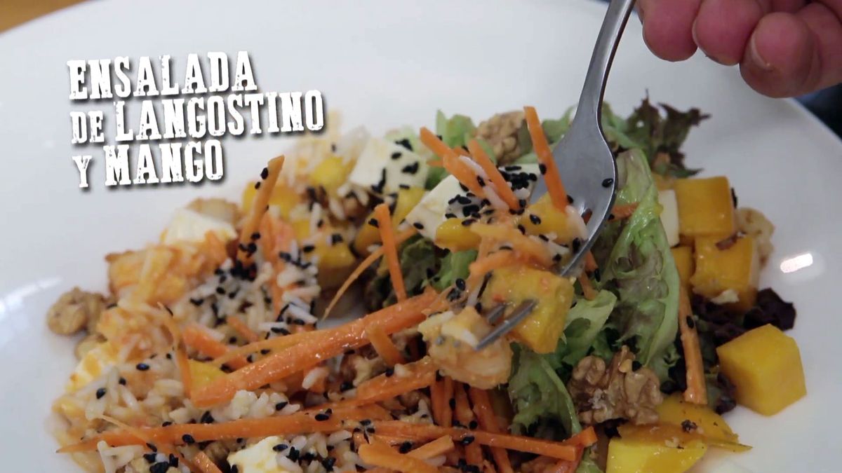 CABI0073 Ensalada de langostino y mango