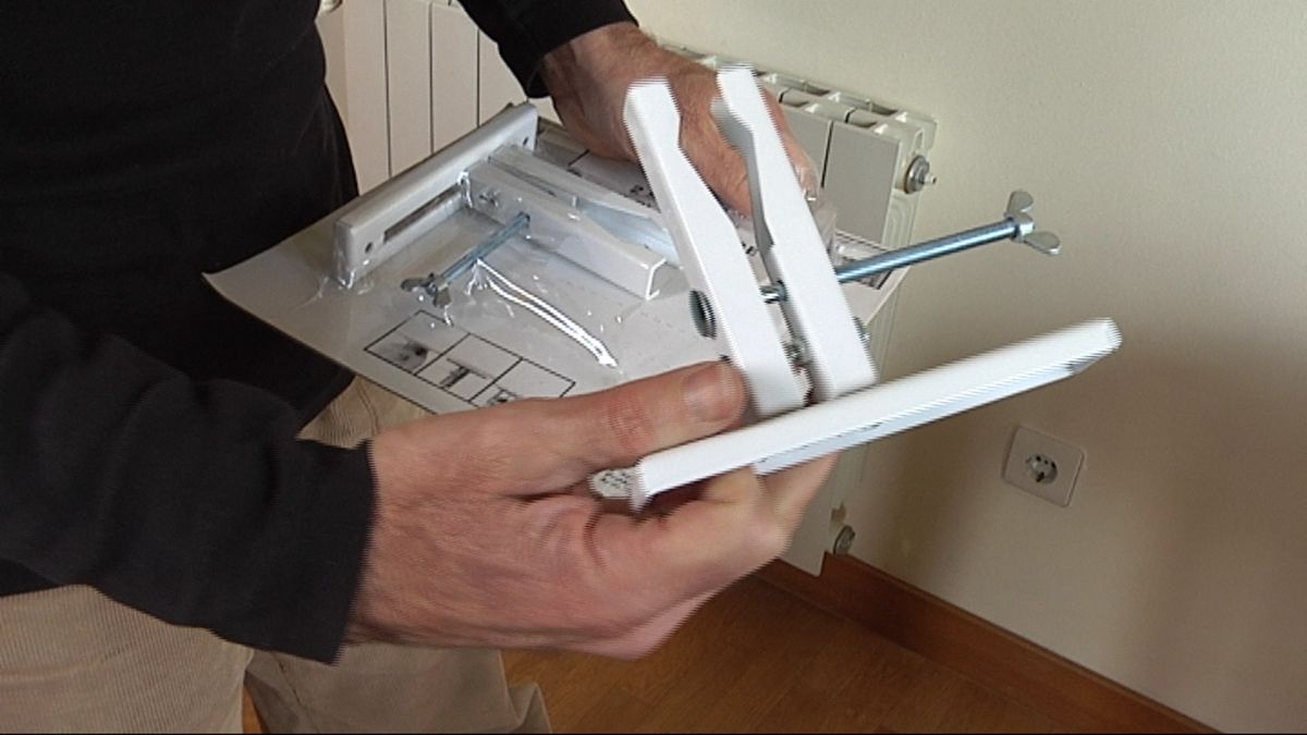 Balda sobre radiador   paso 1