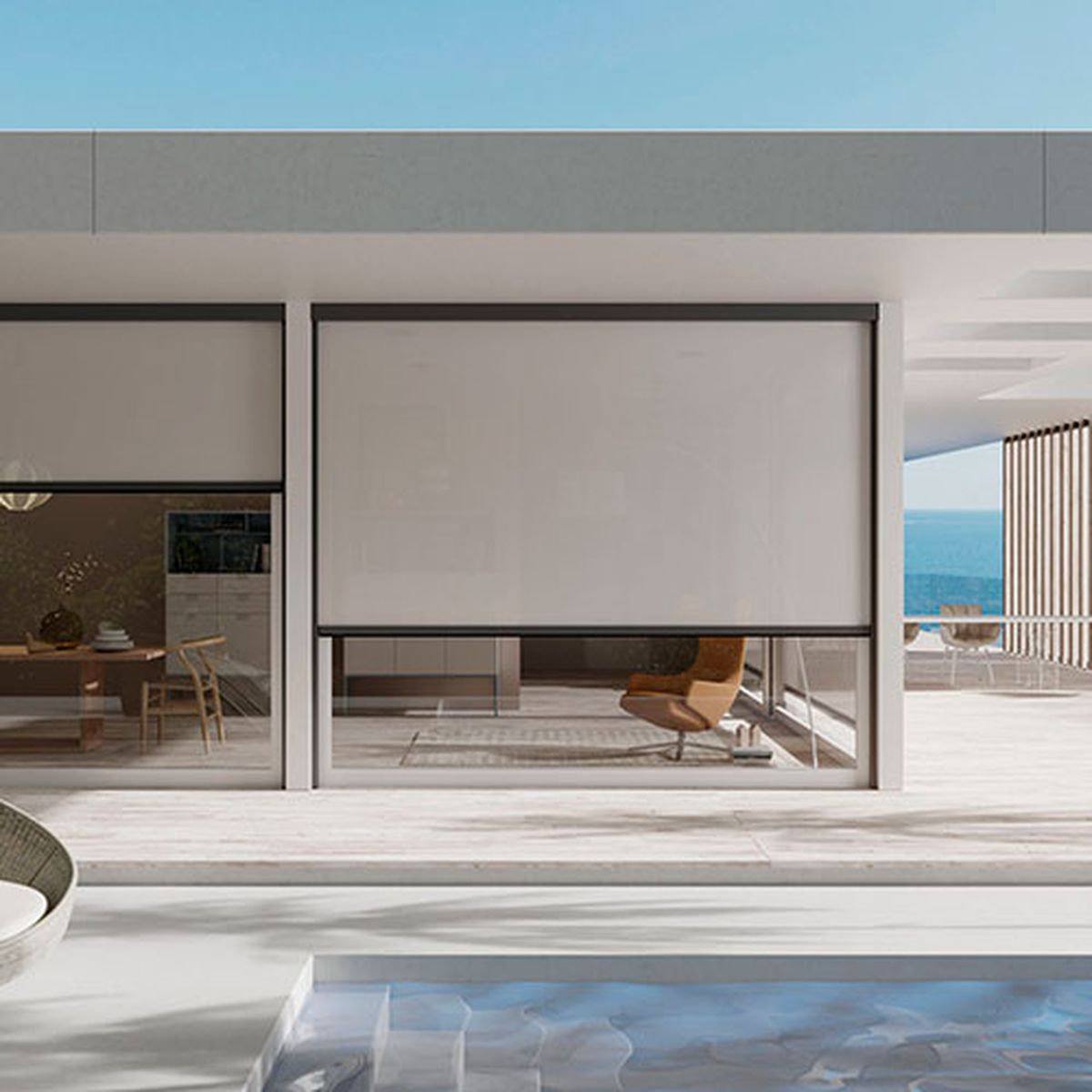 toldo cremallera exterior frontal