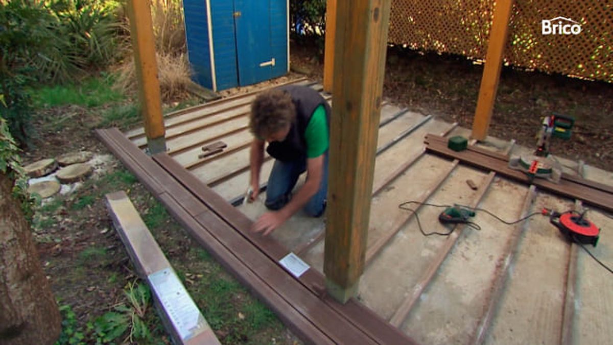 Bricomania 828 suelo de composite 14