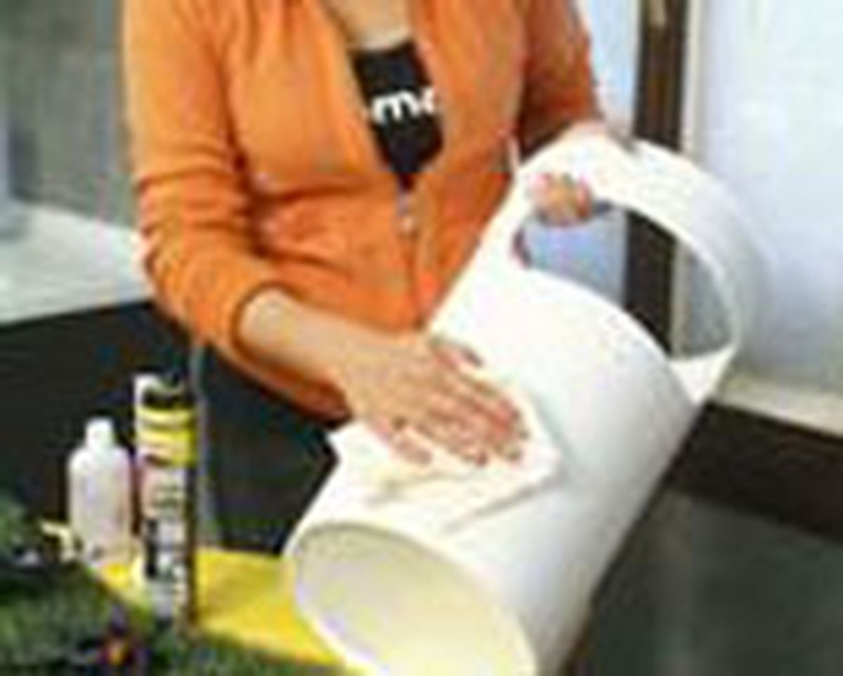 Brico 0484 2 Paraguero decorativo exterior paso 1