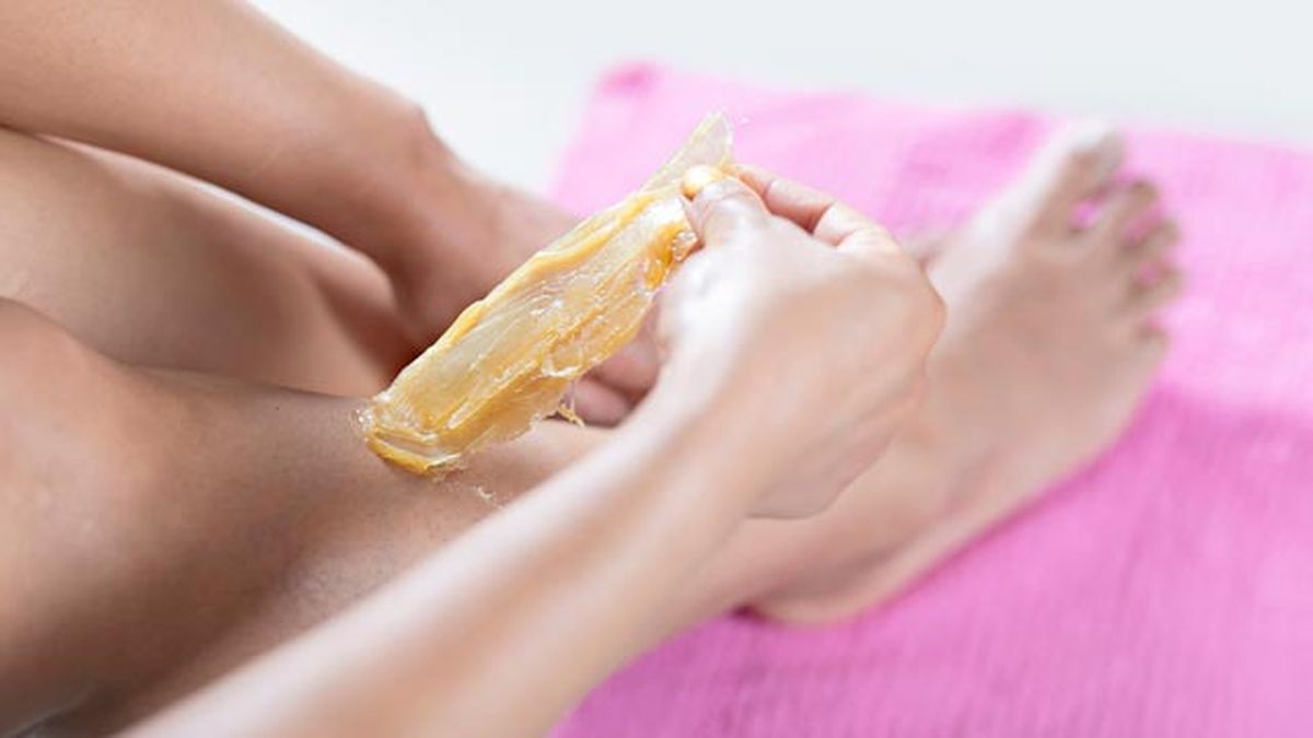 como hacer cera casera miel azucar limon