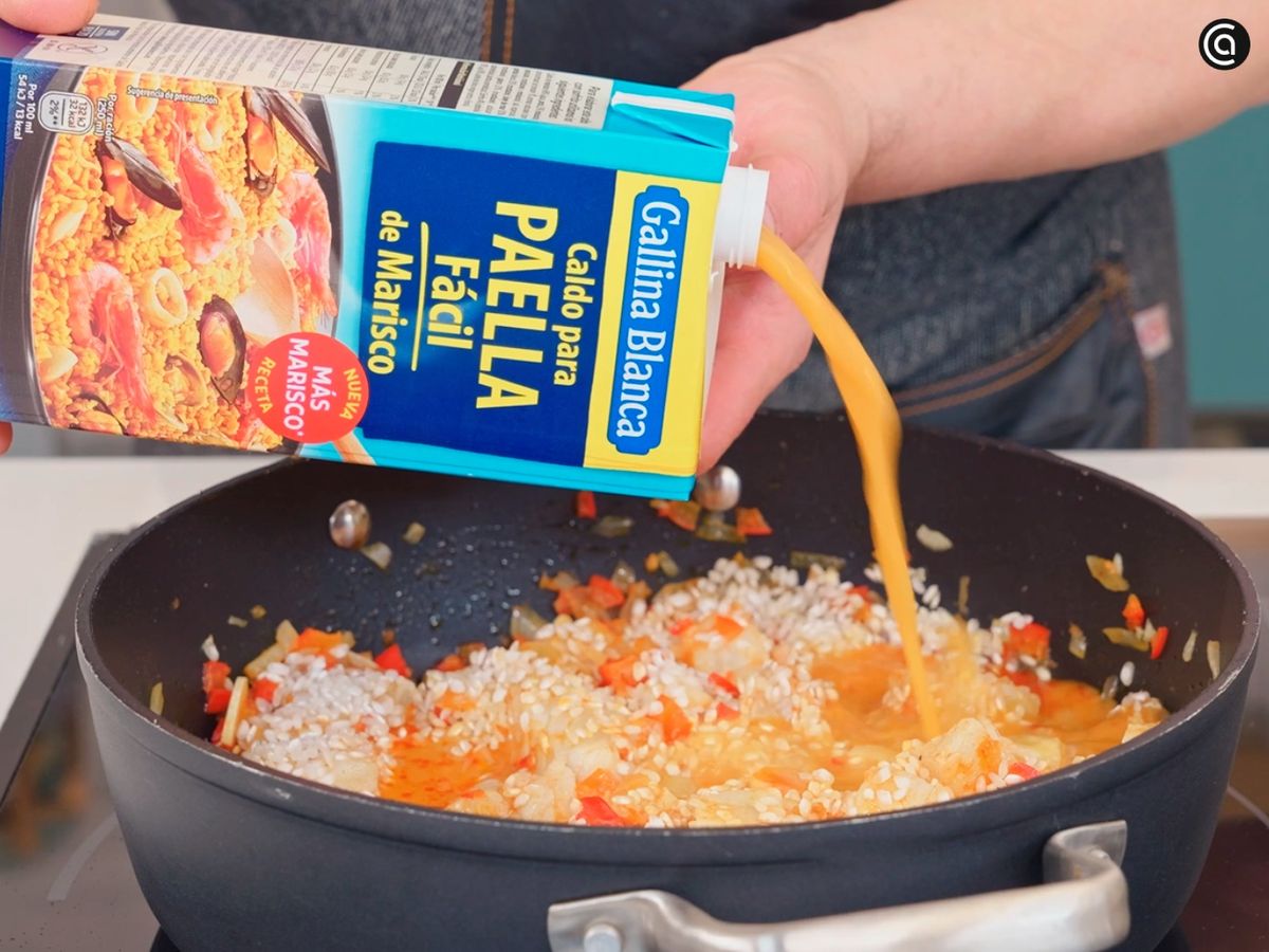 Arroz caldoso con bacalao - paso 3