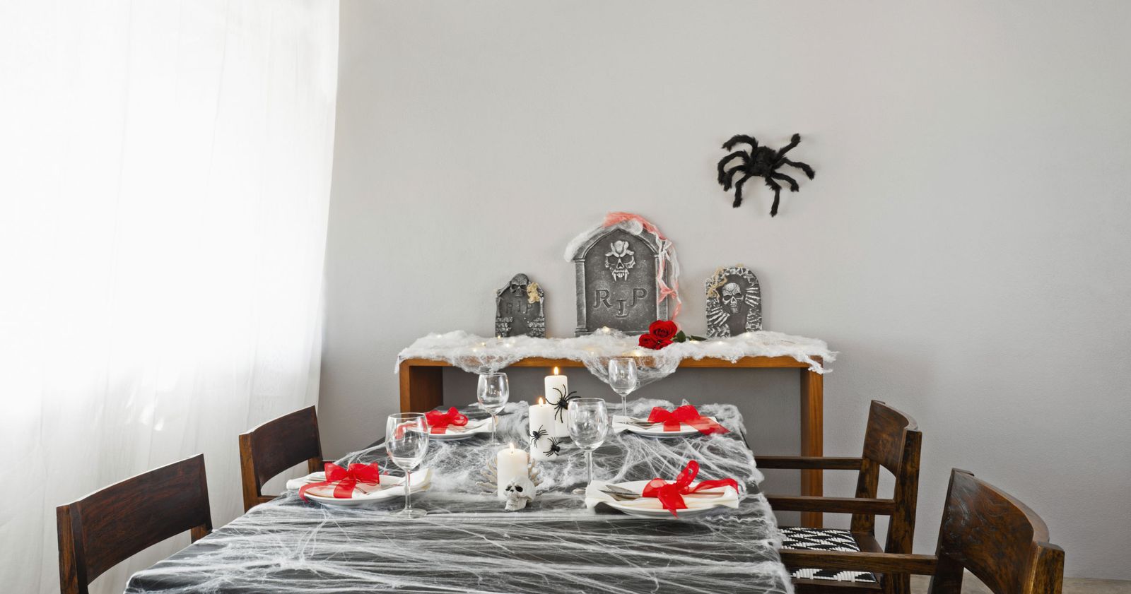 Decorar mesa y comedor para Halloween