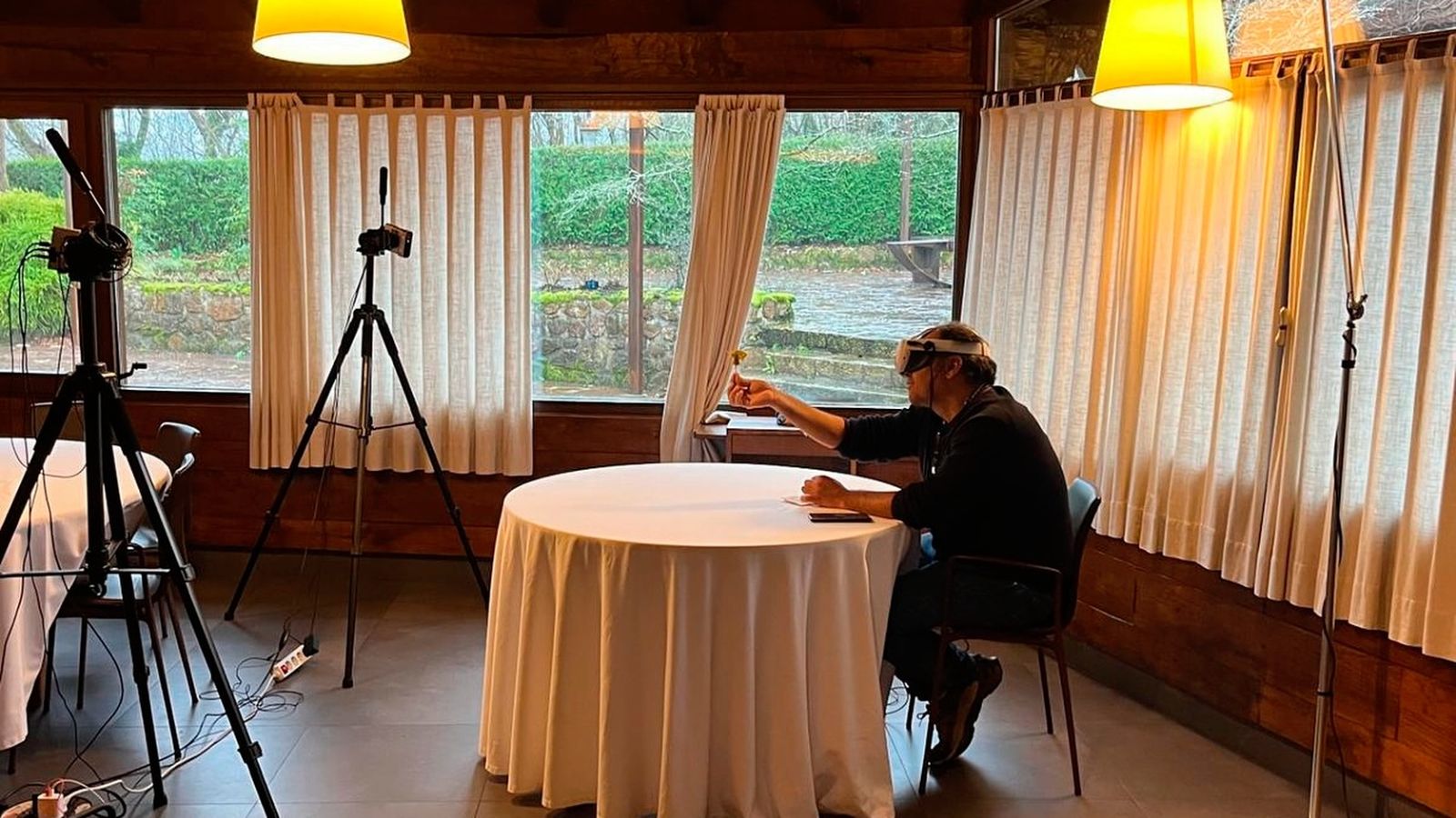 Mugaritz y Vicomtech trabajan en un proyecto para poder compartir mesa a kilómetros de distancia