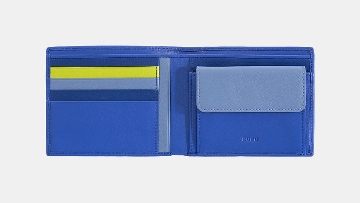 Cartera de hombre en piel de becerro