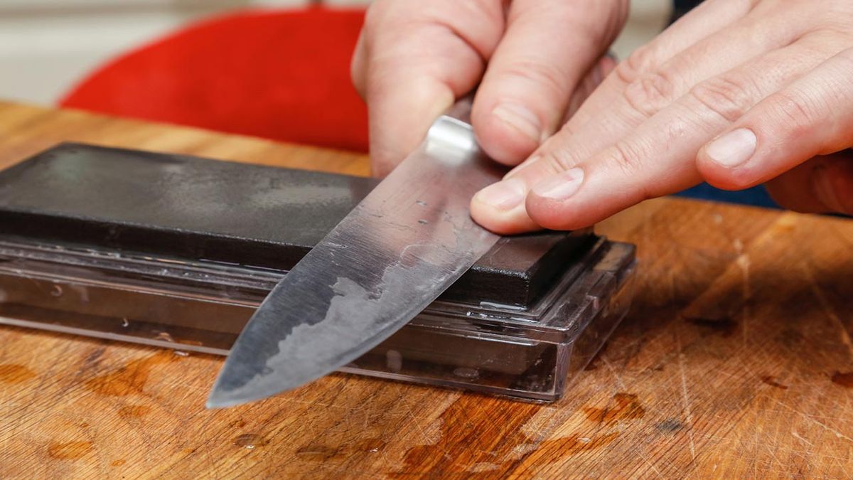 como afilar cuchillo en casa mejor tecnica