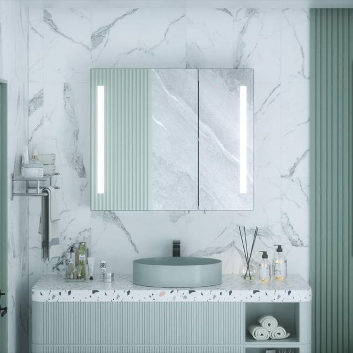 Ideas para elegir el espejo del cuarto de baño y acertar 12