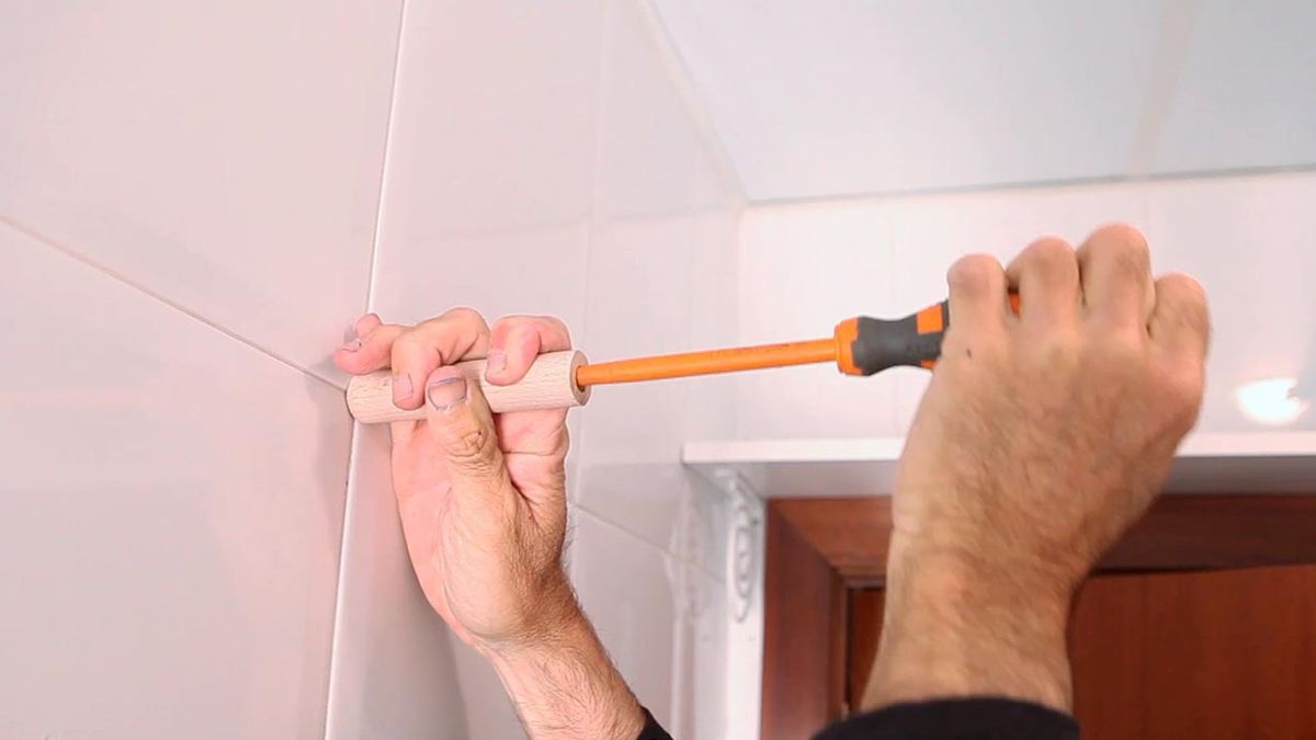 Como hacer un tope de puerta casero a medida paso 6