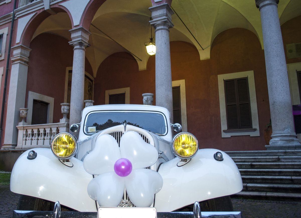 Cómo decorar el coche para una boda   9