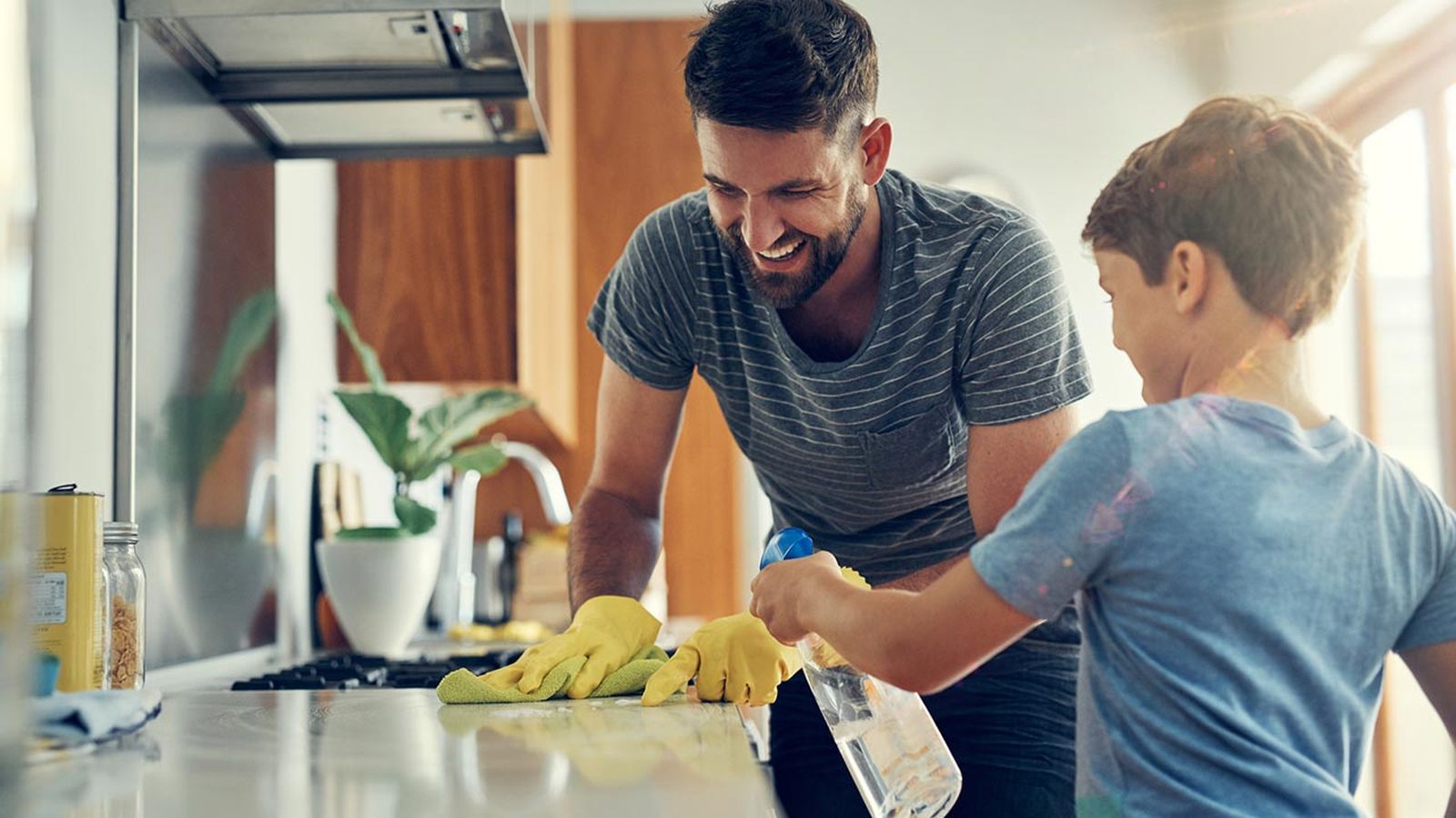limpiar la casa en un dia