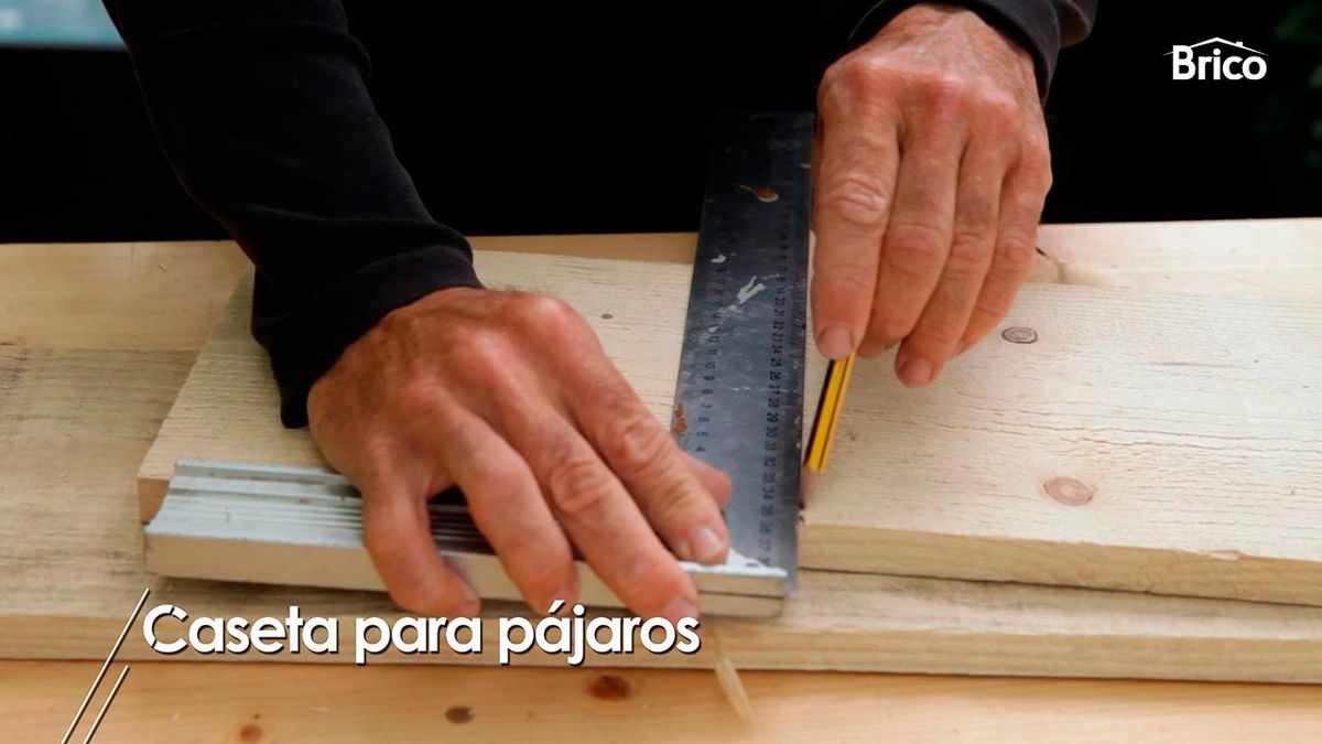 Cómo hacer una casita para pájaros paso 1