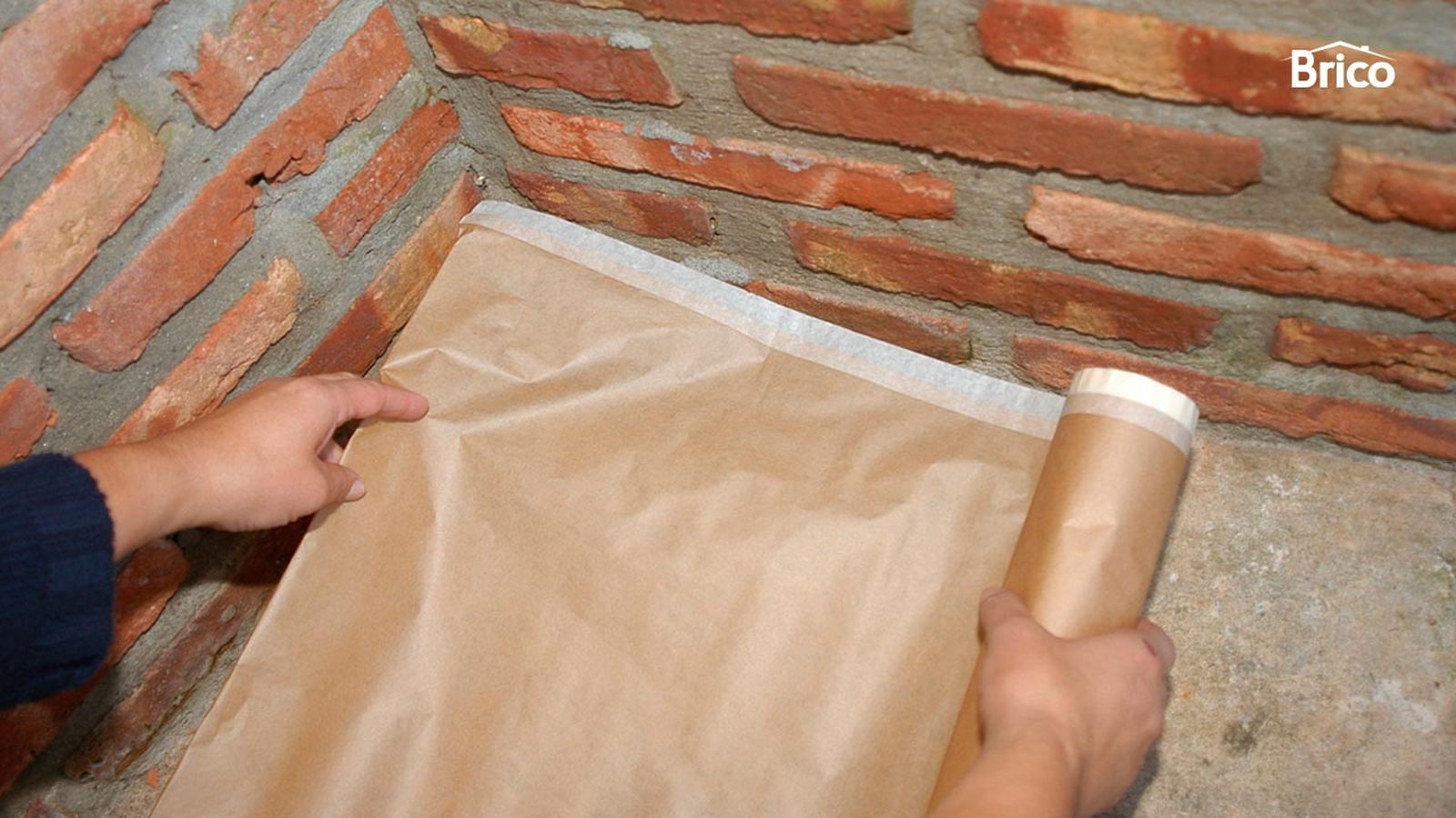 Proteger ladrillos paso 4