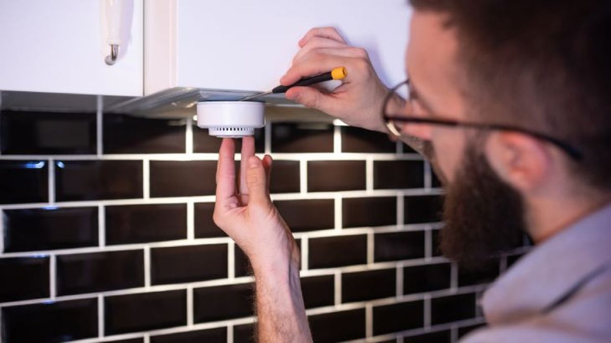 sensor humo para casa sistema seguridad