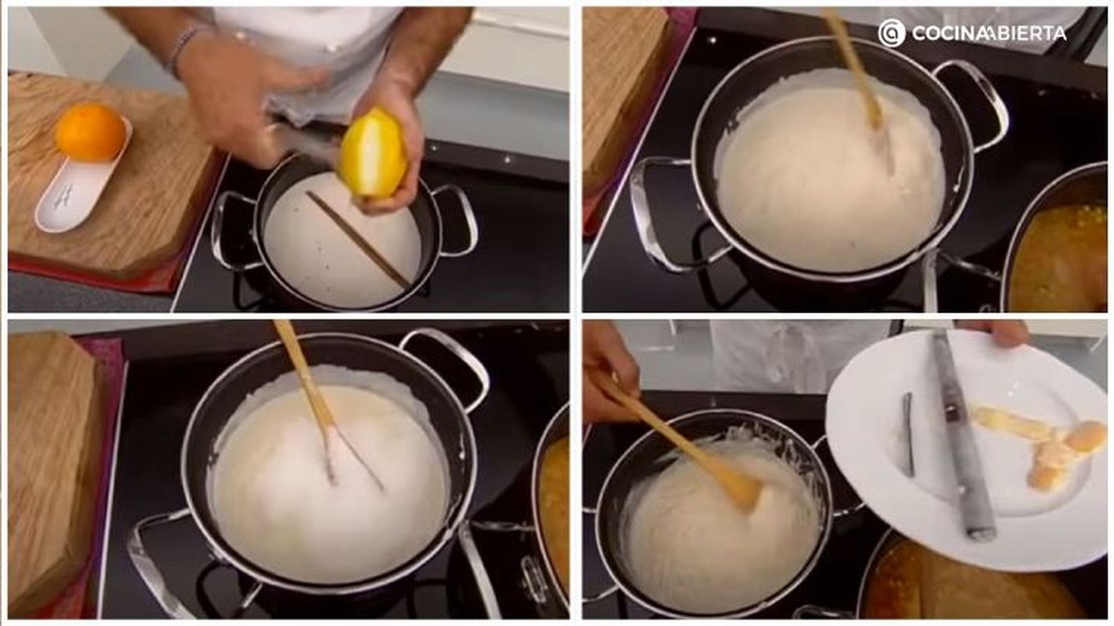 arroz con leche paso a paso
