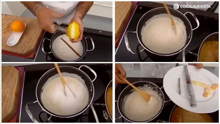 arroz con leche paso a paso