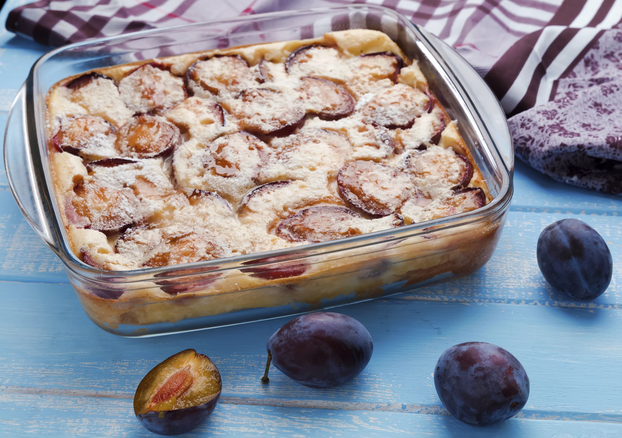 clafoutis de ciruelas