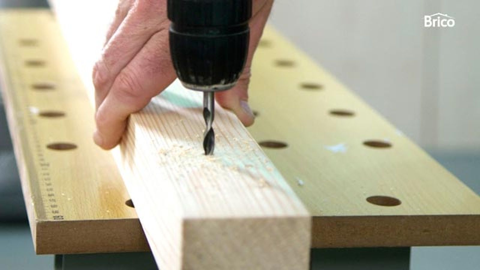 Tabique de madera paso 3