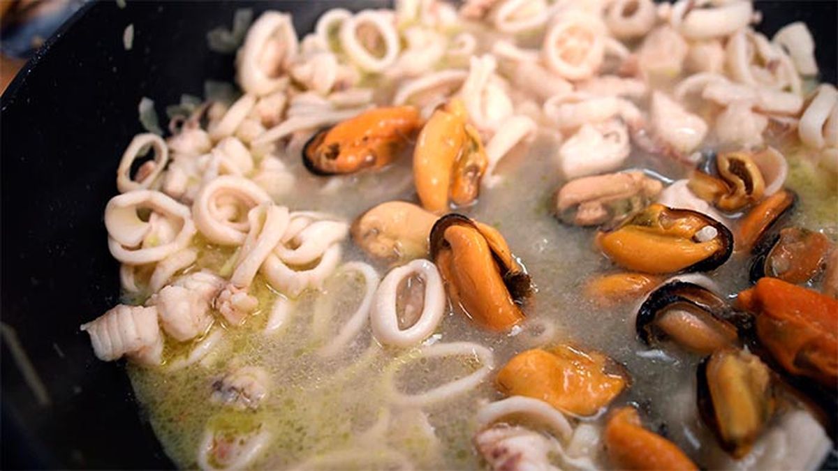 Receta de sopa de pescado y mejillones  paso 3