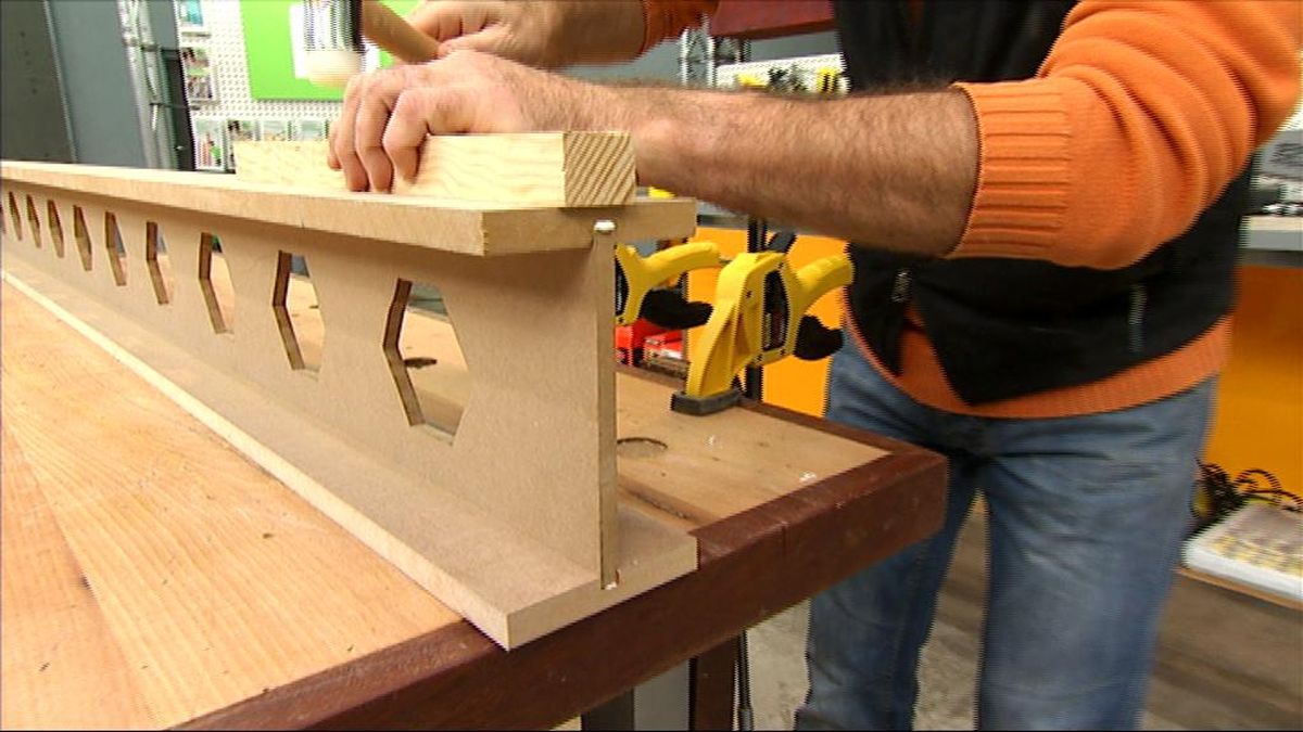 Instalación de vigas decorativas paso6