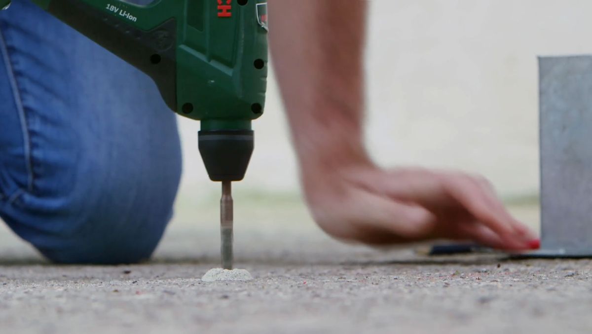 Cómo hacer una cubierta de exterior paso 2