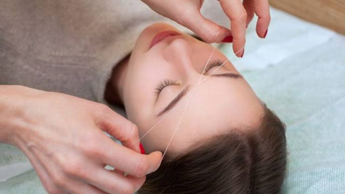 depilacion con hilo cejas 2
