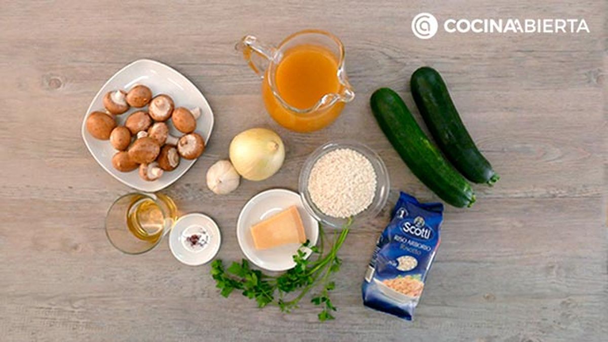 CTIS0856 receta risotto de calabacin ingredientes ca