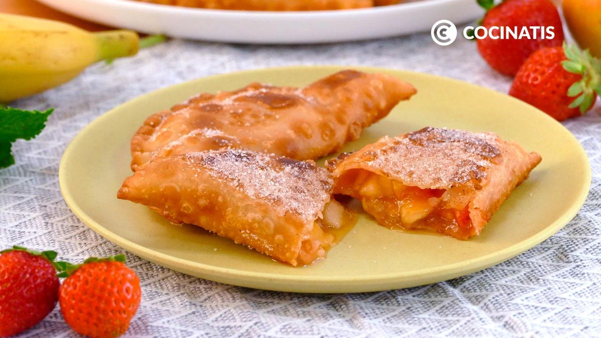 Receta de empanadillas de frutas