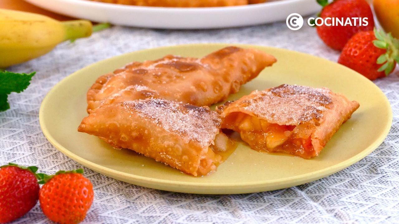 Receta de empanadillas de frutas