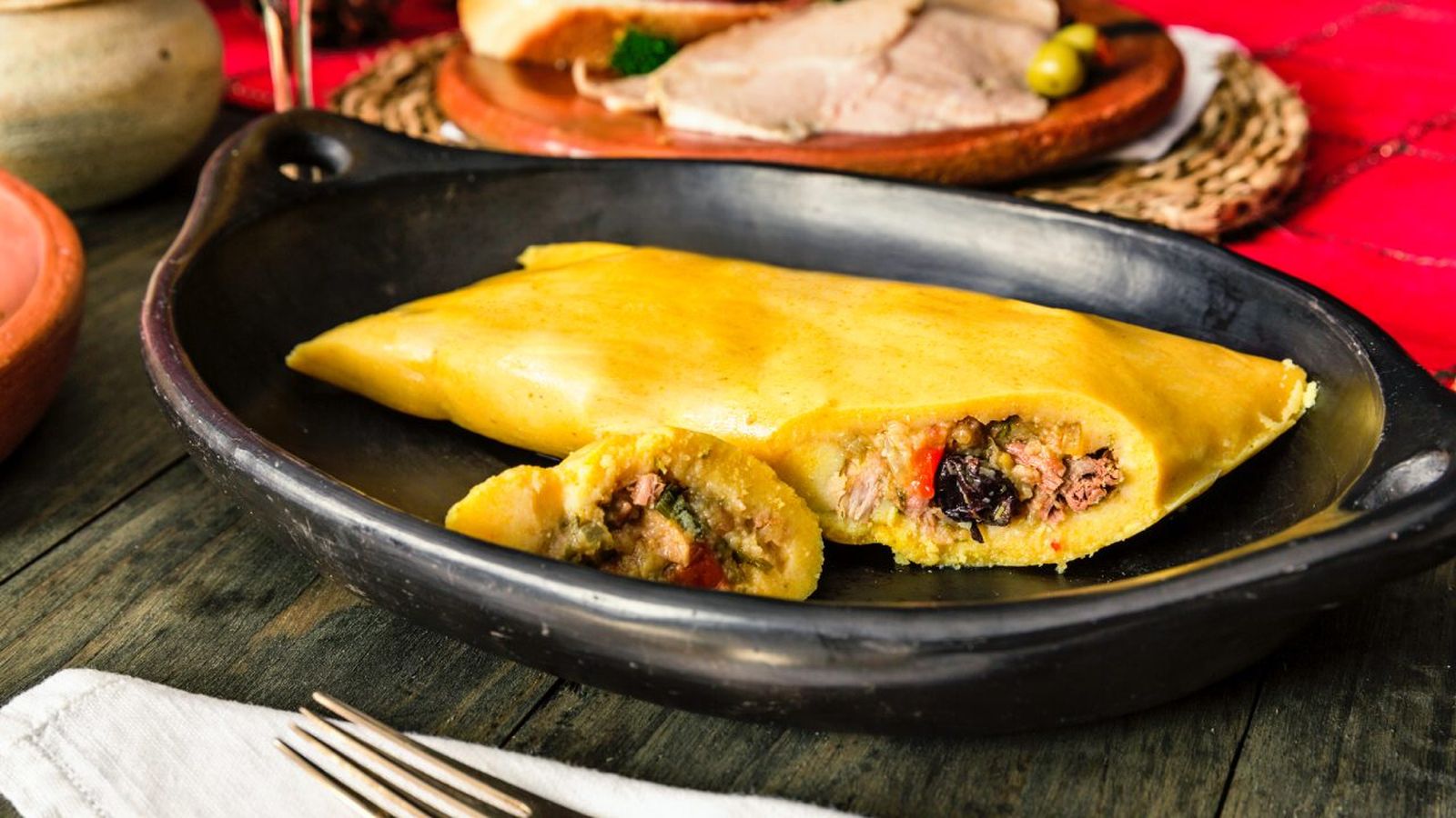 hallacas venezolanas receta facil