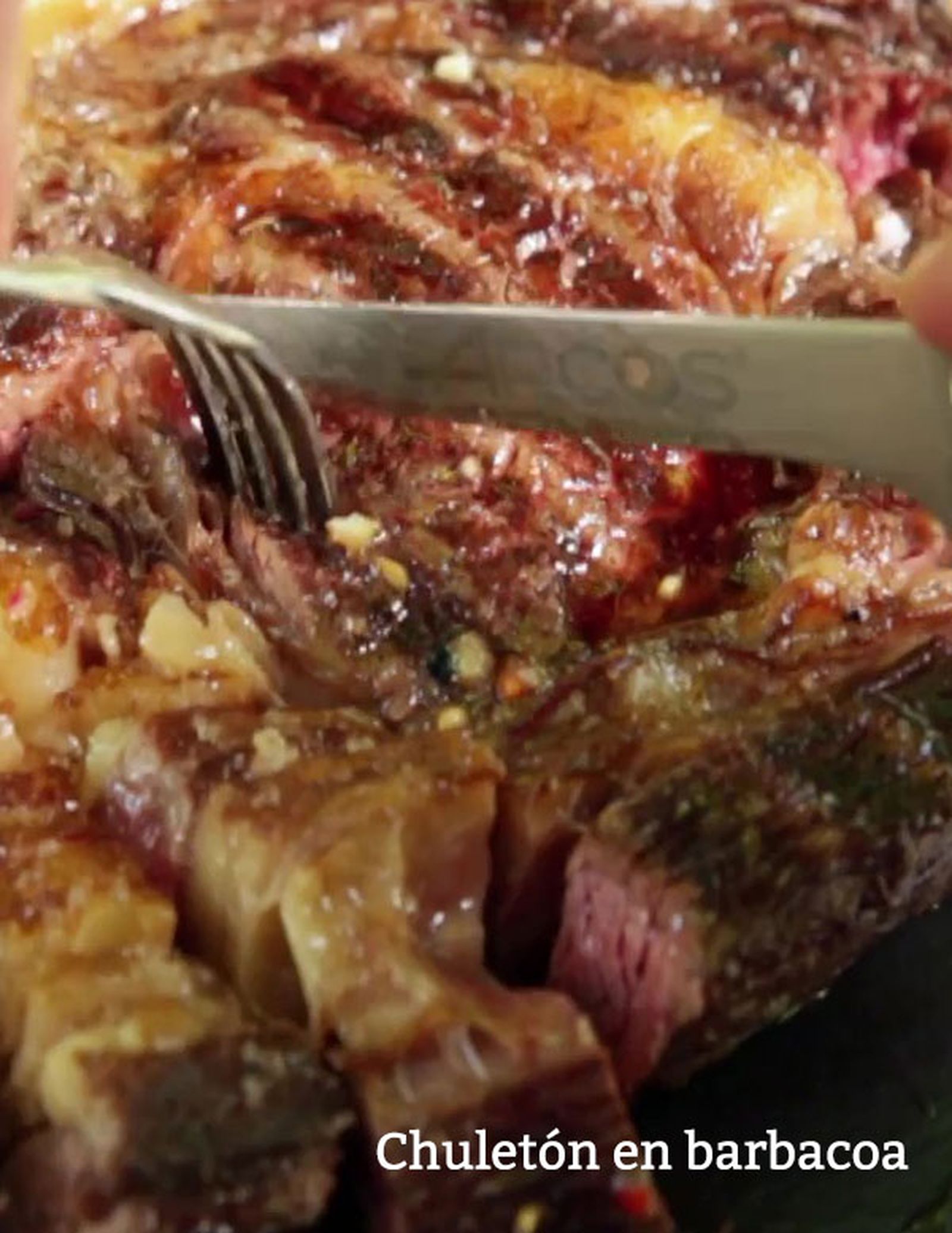 chuleton barbacoa vertical