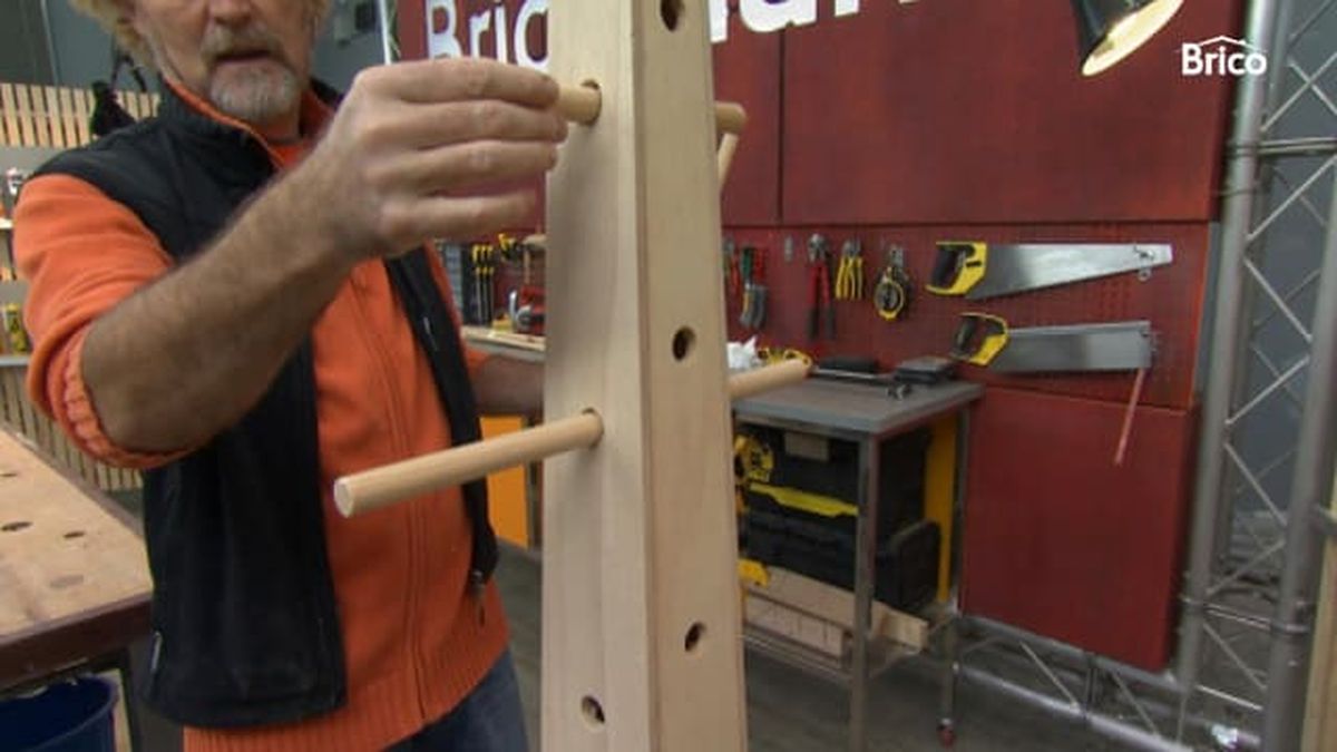 Bricomania 767 arbol de navidad de madera paso9