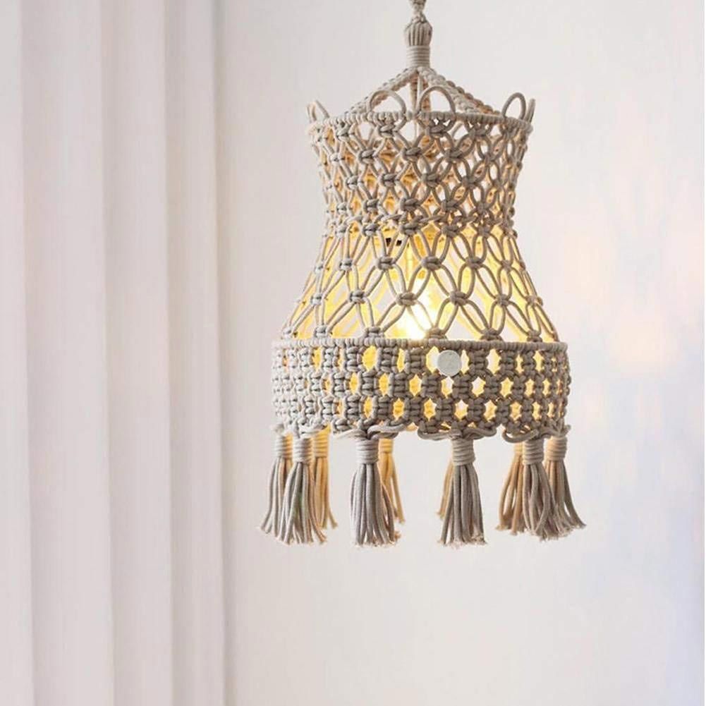 lampara macrame 2