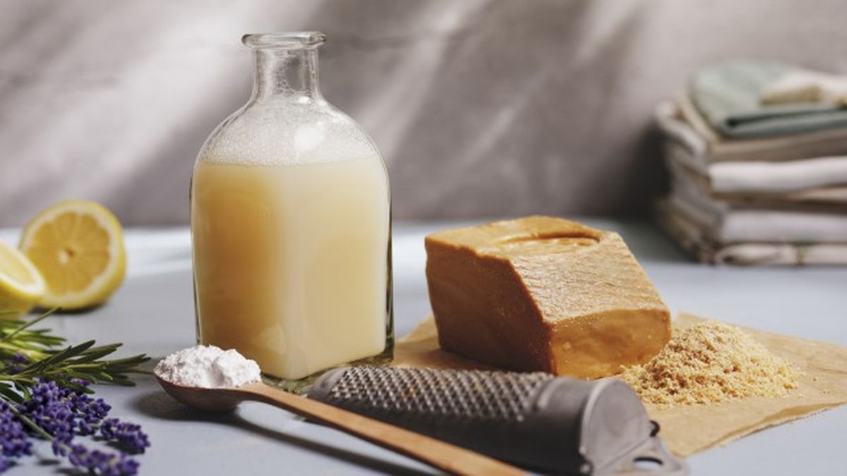 hacer jabon liquido lavadora