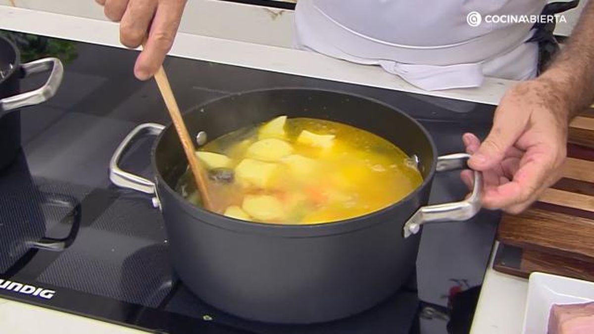 marmitako bonito guindillas paso 3