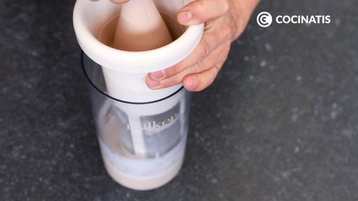 receta leche de almendras paso 3