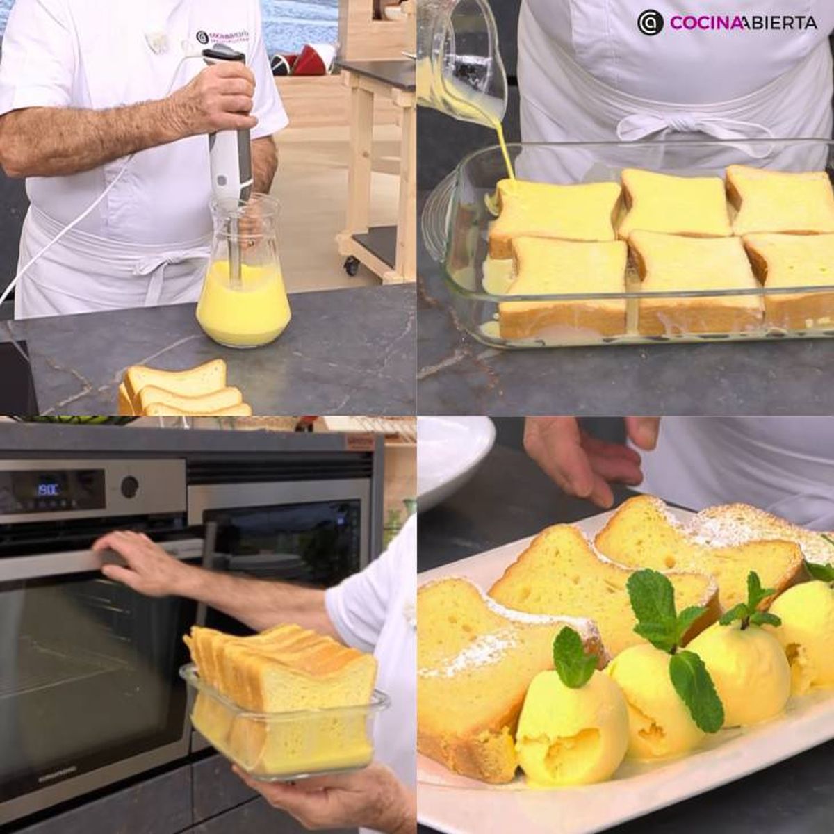 torrijas al horno receta pasos