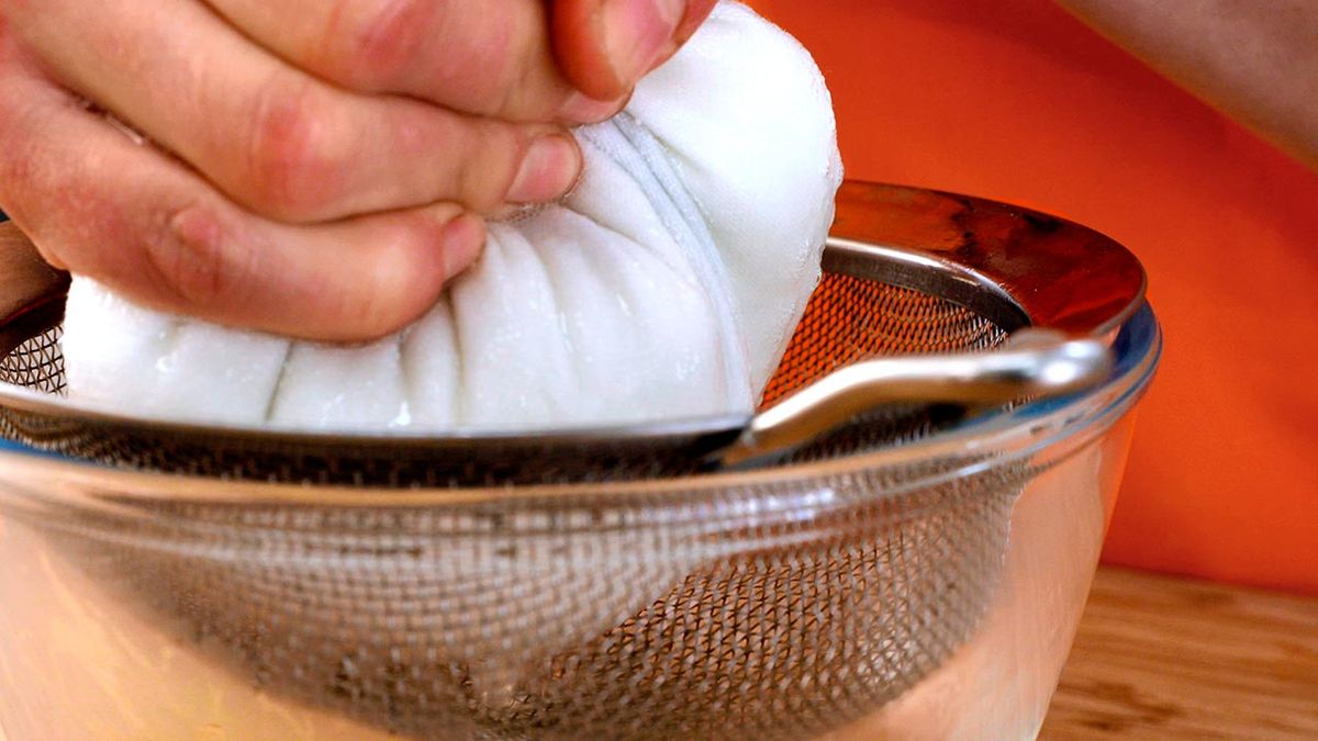 Receta de queso fresco  paso 3