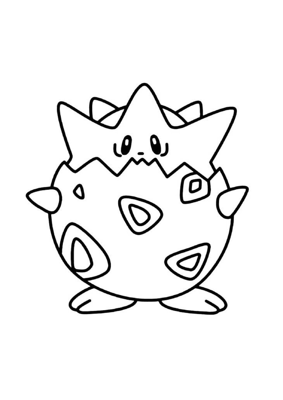 togepi para pintar