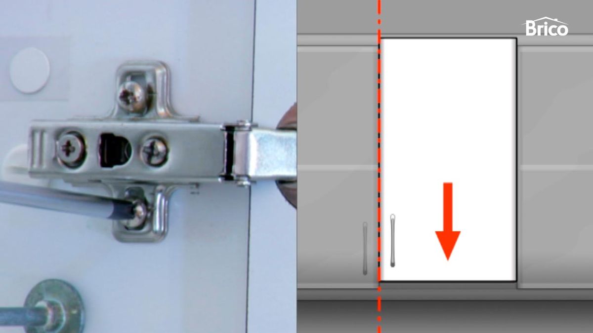 Regular bisagra de cazoleta paso 3