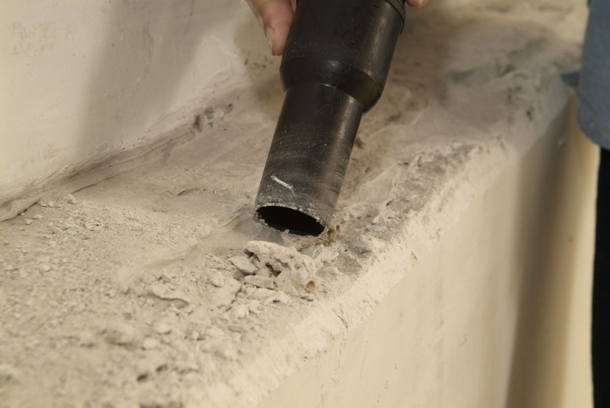 Nivelar mocheta en pared paso 1