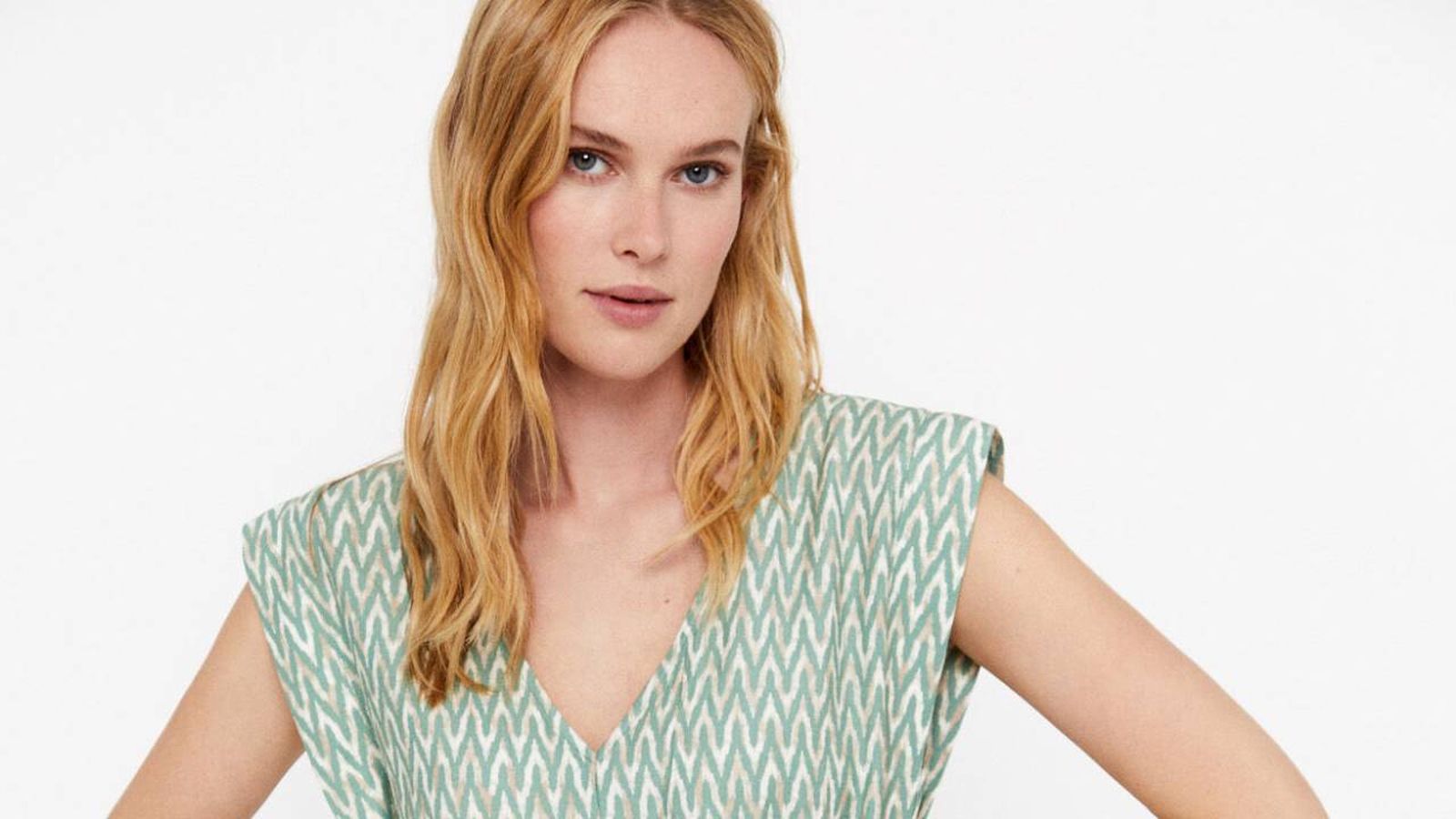 mono cortefiel estampado verde portada