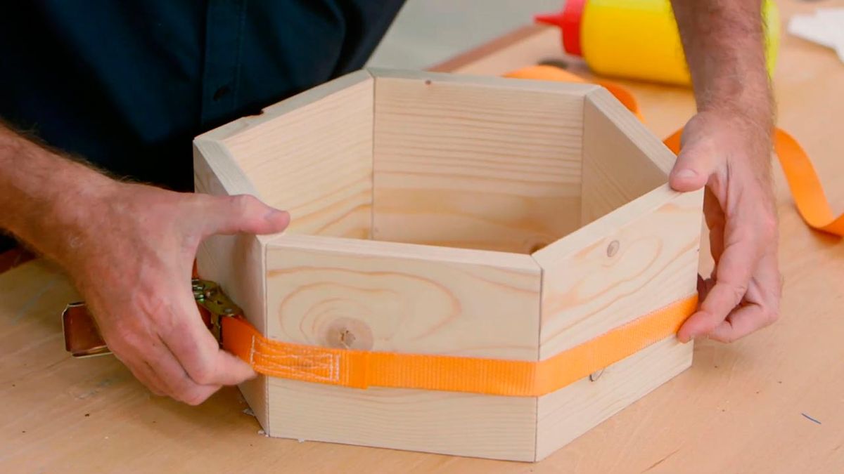 Cómo hacer baldas hexagonales paso 5