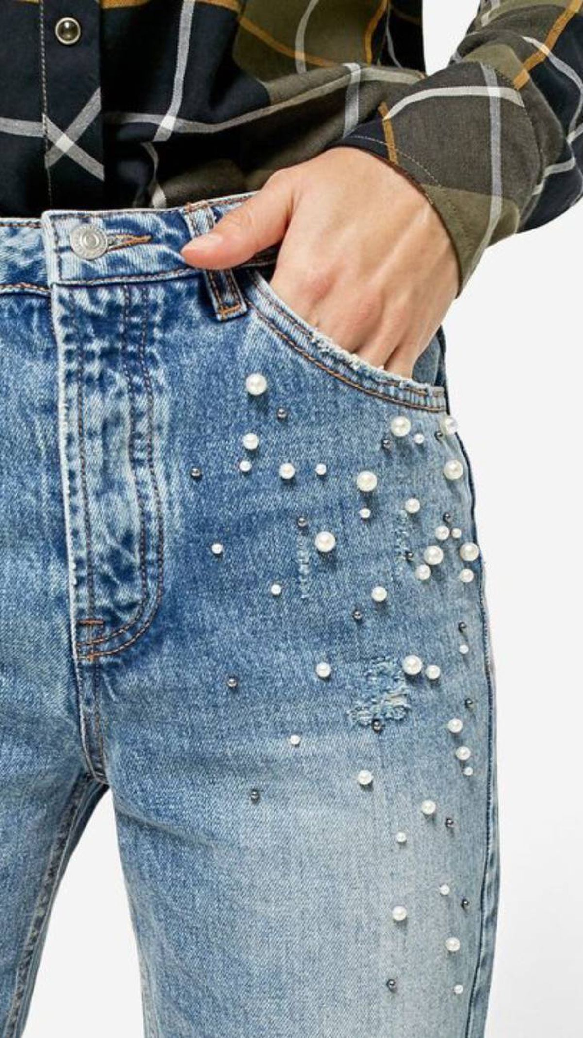 bisuteria en pantalon vaquero