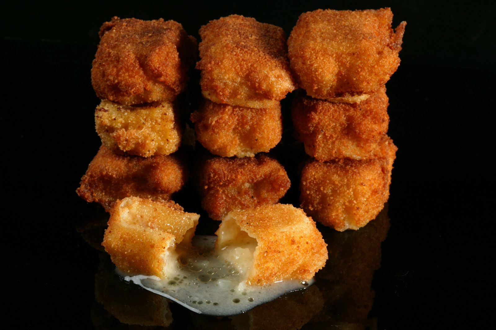 Croquetas liquidas de queso