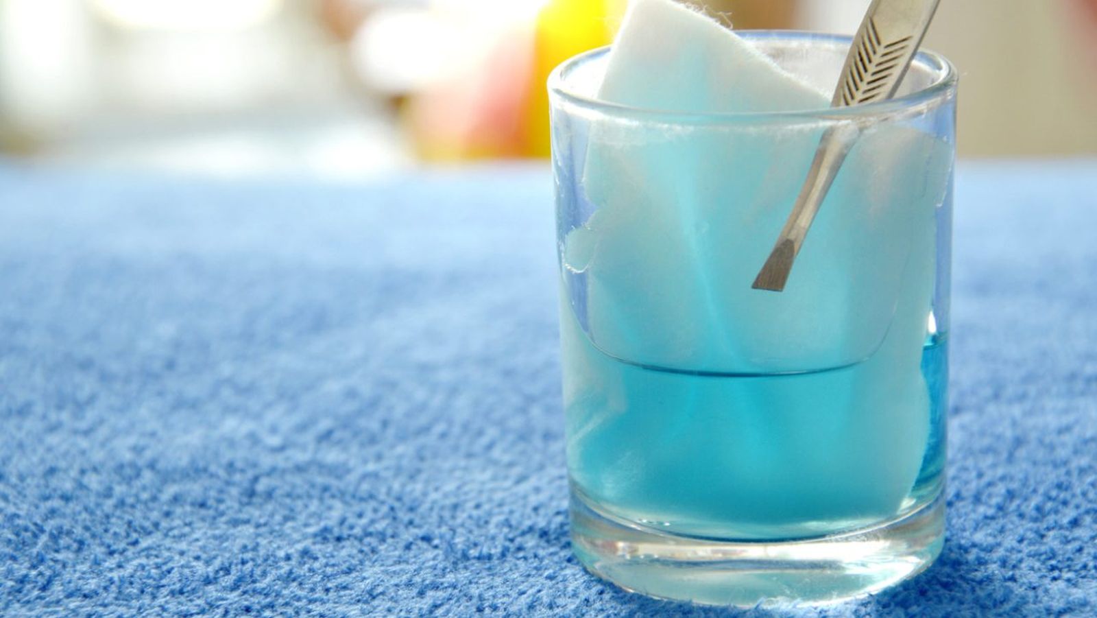 Agua oxigenada en estado puro