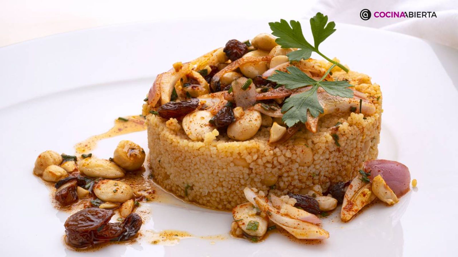 ensalada cuscus garbanzos