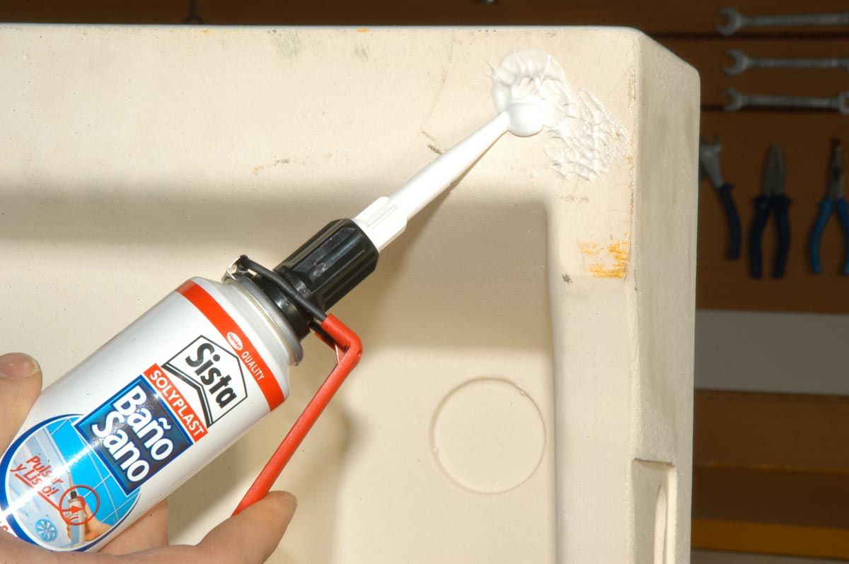 Convertir mesa en lavabo paso 17