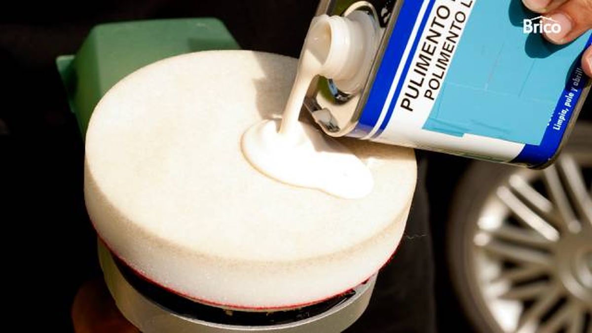 como quitar arañazos del coche paso 2